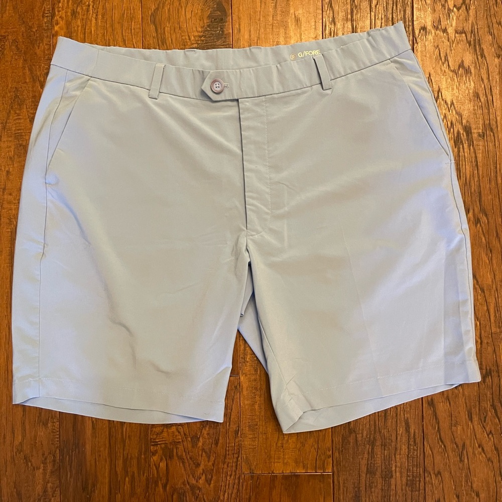G/Fore Blue Maverick Hybrid Performance Golf Shorts S… - Gem